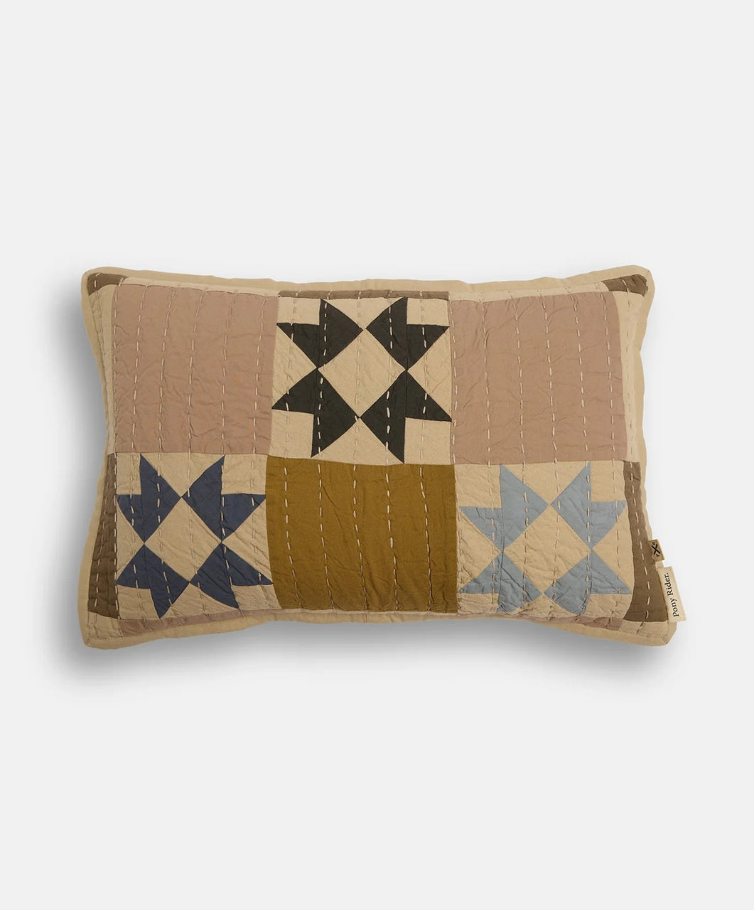 Lil Mountaineer Cushion | Patchwork 35cm x 55cm