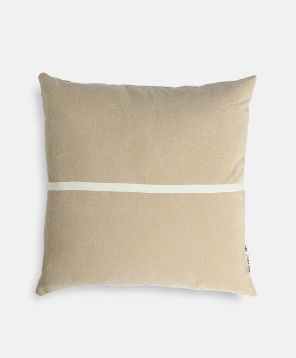 Wanderful Cushion Cover Hessian w/ Natural Stripe